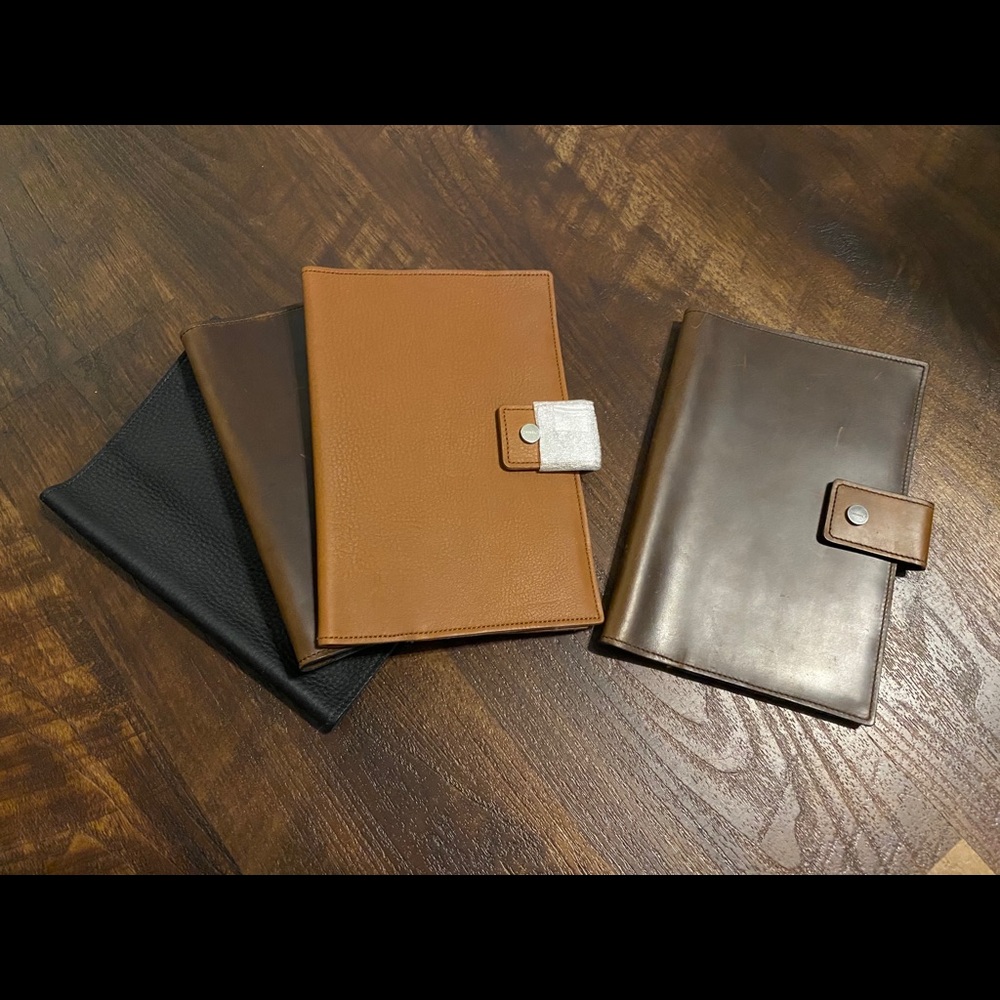 Shinola leather medium journal/ipad mini cover
